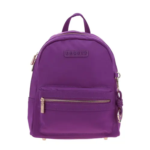 Mochila casual para dama Gorétt by Chenson fucsia con estilo y funcionalidad 1