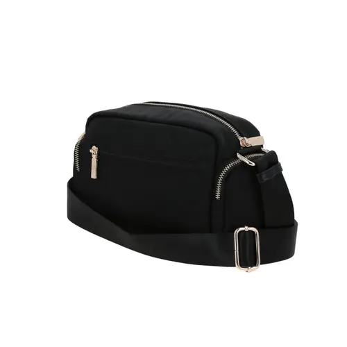 Bolsa de Lado Gorétt by Chenson Negra con Amplio Compartimento 5