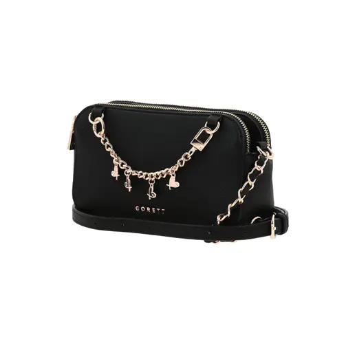 Bolsa de Lado Gorétt by Chenson Negra con Asa Ajustable y Estilo Moderno 2