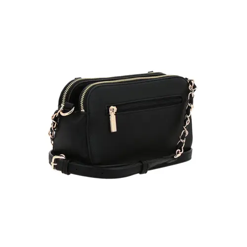 Bolsa de Lado Gorétt by Chenson Negra con Asa Ajustable y Estilo Moderno 3