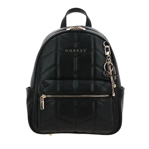 Mochila para dama Gorétt by Chenson negra con estilo y funcionalidad 1