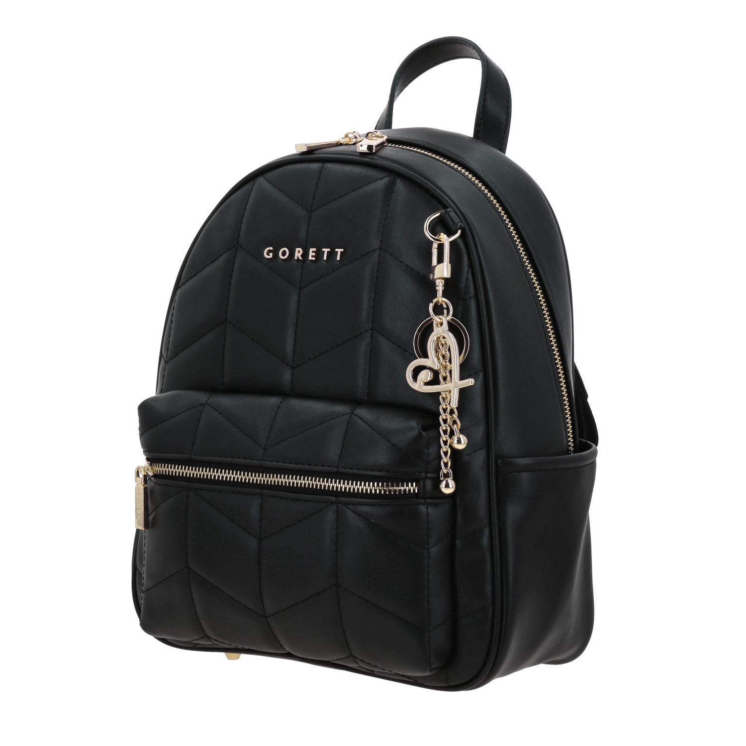 Mochila para dama Gorétt by Chenson negra con estilo y funcionalidad 2