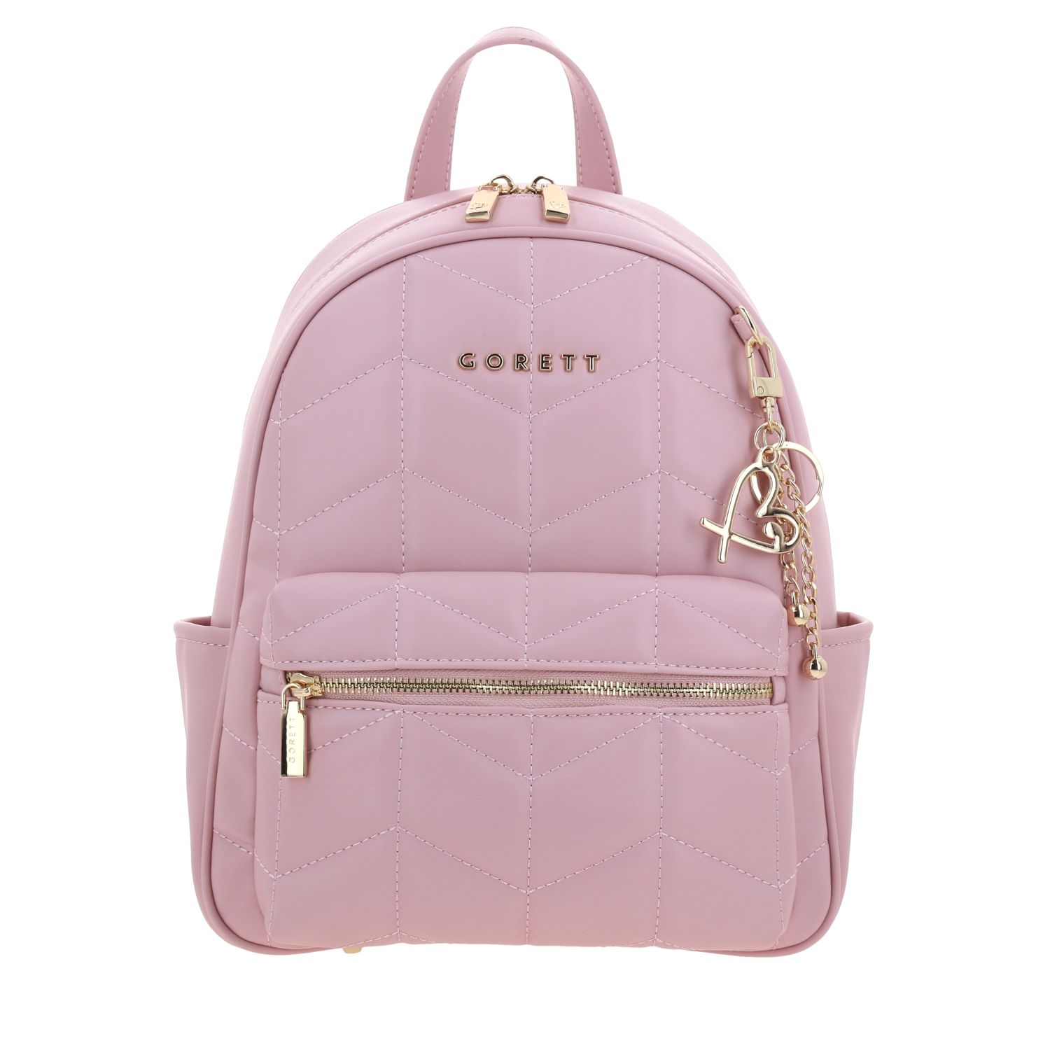 Mochila para dama Gorétt by Chenson rosa con amplio compartimento