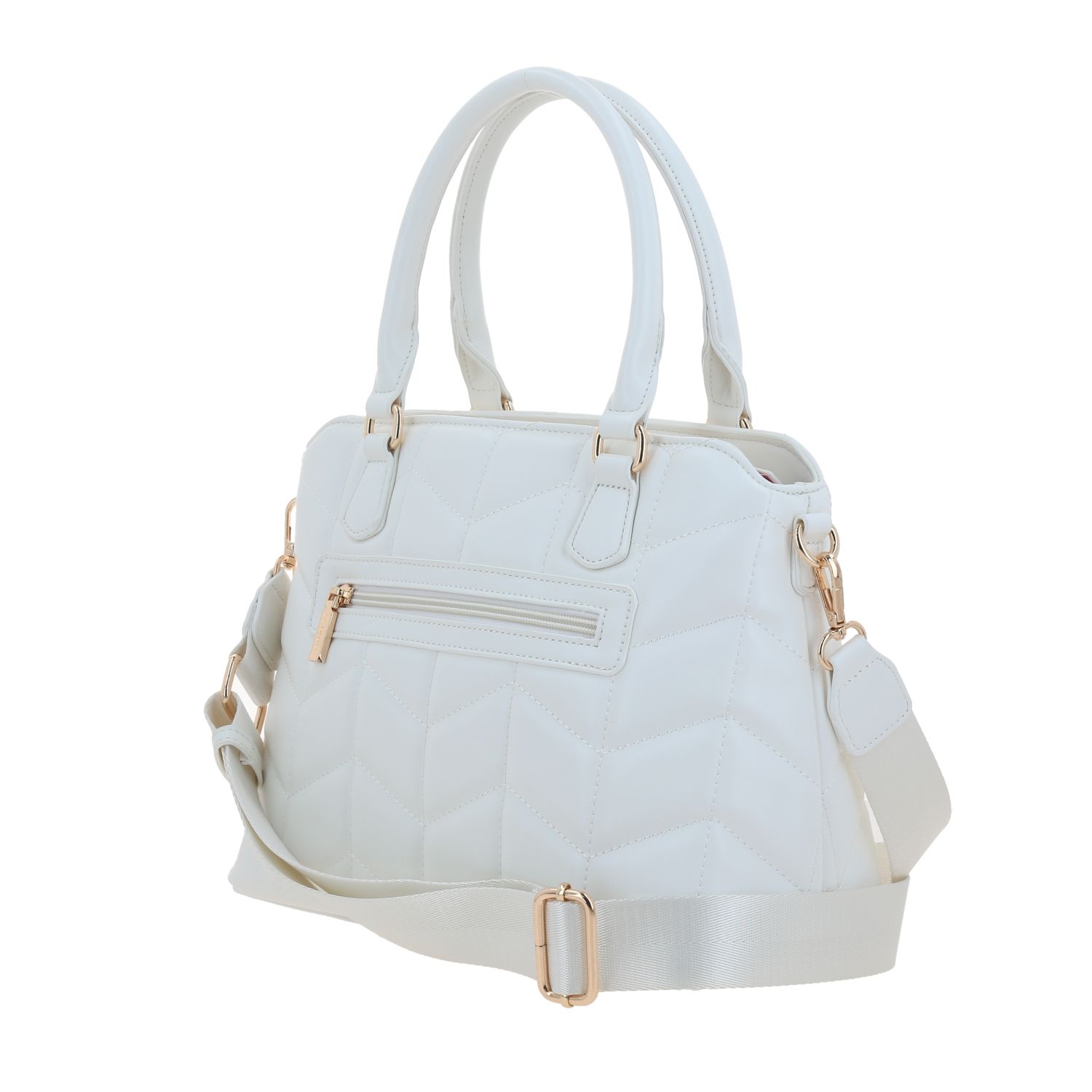 Bolsa de Mano para Dama Gorétt by Chenson en Color Blanco con Estilo Único 5