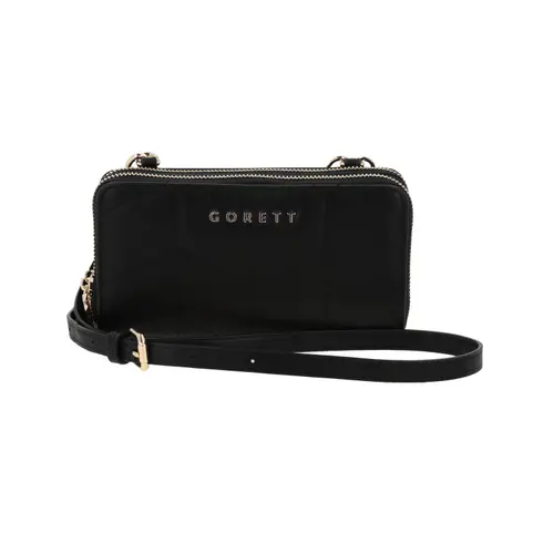 Cartera Gorétt by Chenson Negra con Doble Compartimento para Dama 1