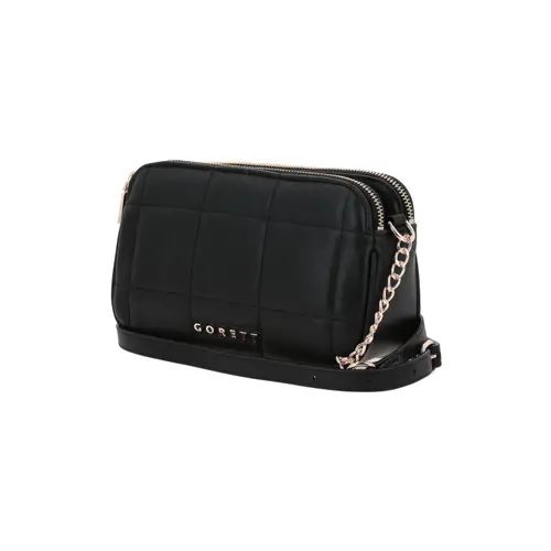 Bolsa de Lado para Dama Gorétt by Chenson en Negro con Doble Compartimento 2