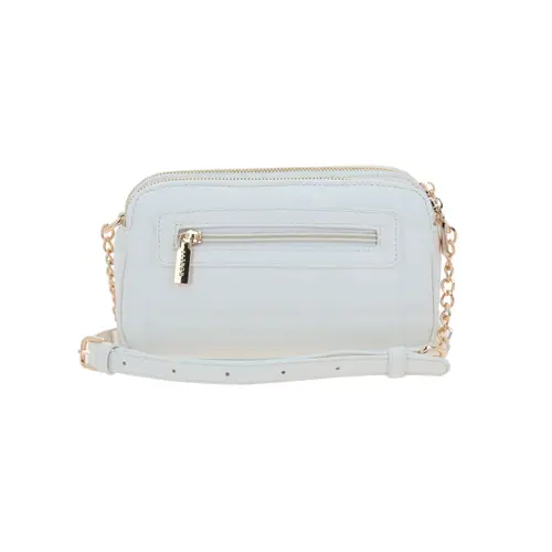 Bolsa de lado para dama Gorétt by Chenson color blanco con doble compartimento - vista 2
