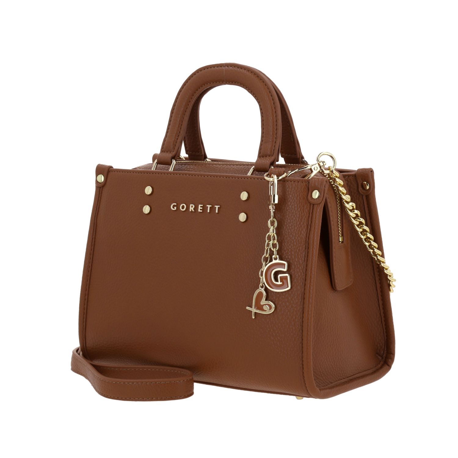 Bolsa de Mano para Dama Gorétt by Chenson Color Café con Estilo Funcional 2