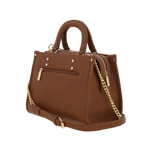 Bolsa de Mano para Dama Gorétt by Chenson Color Café con Estilo Funcional 5