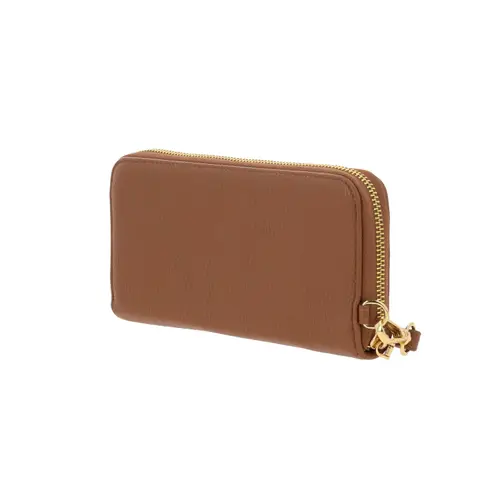 Cartera para dama Gorétt by Chenson color café con cierre y tarjetero 5