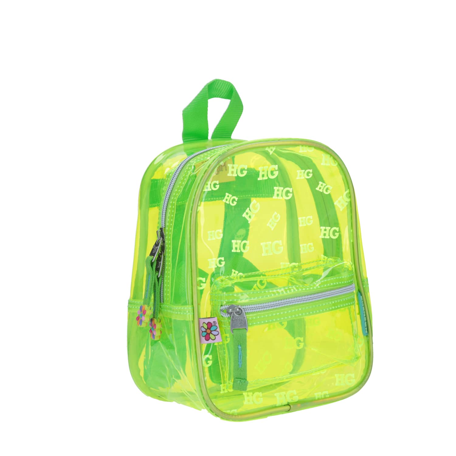 Mochila escolar Happy Girl verde 18cm - Durable y segura 4