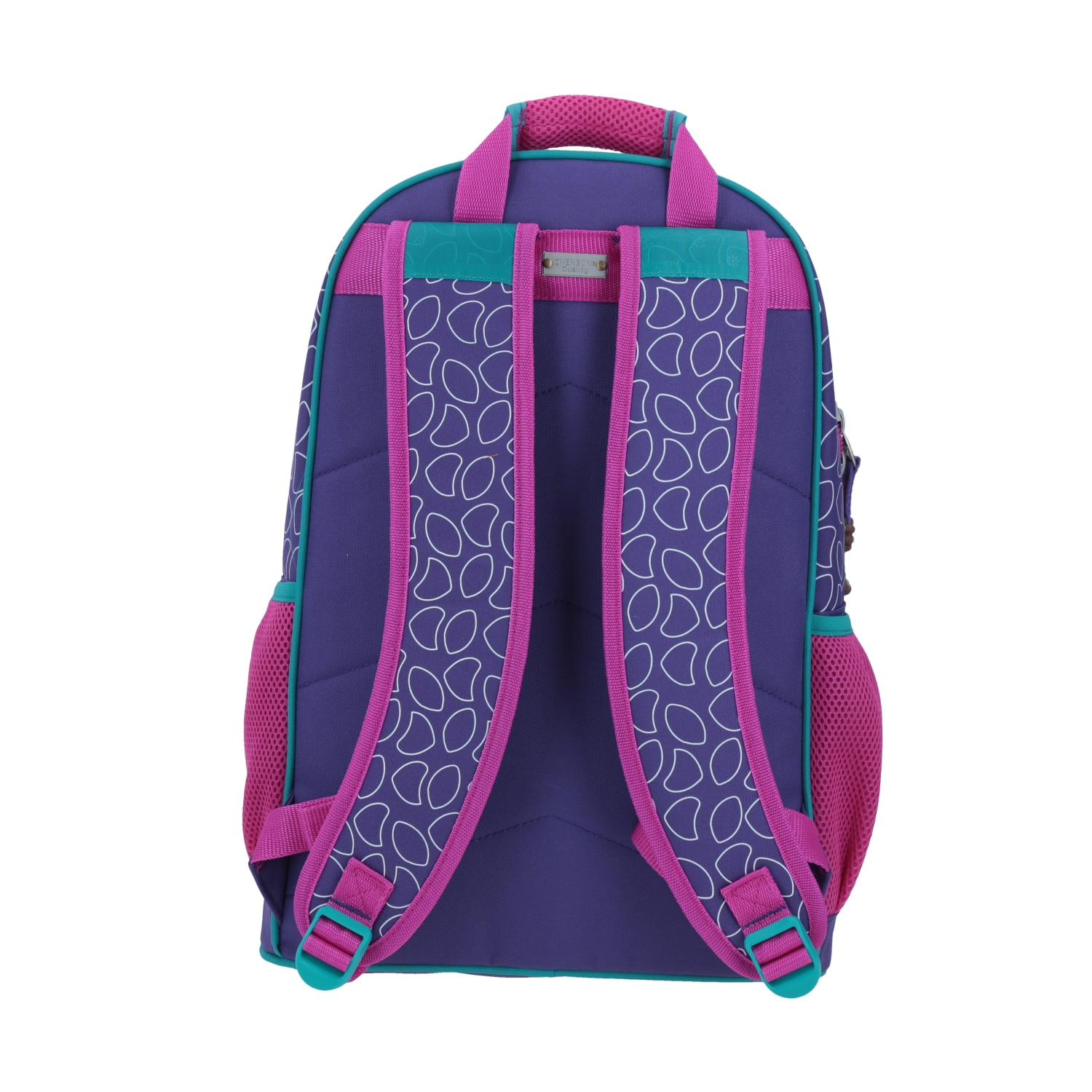 Mochila escolar para niña Happy Girl by Chenson en color azul divertida 4