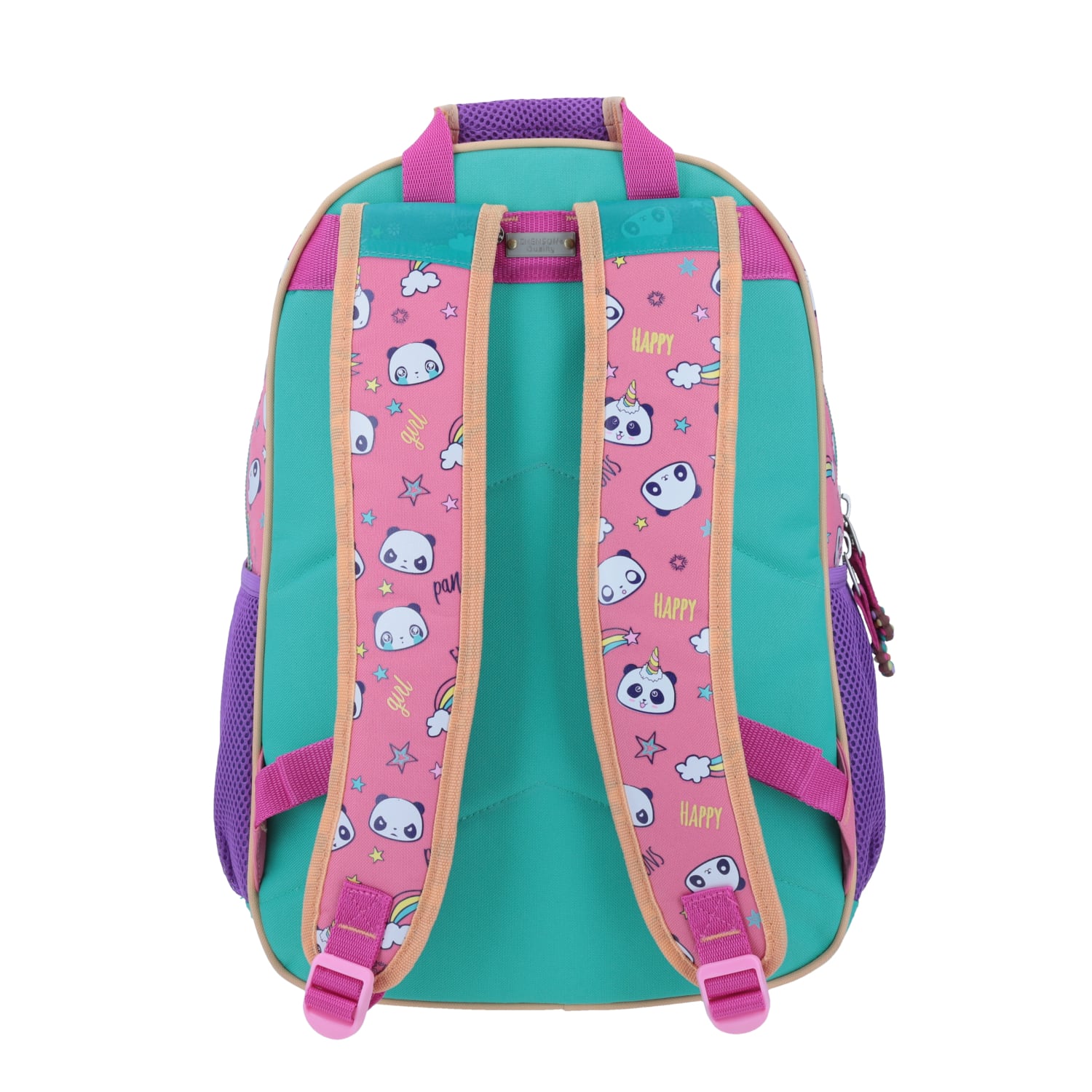 Mochila escolar para niña Happy Girl by Chenson rosa divertida y duradera 3