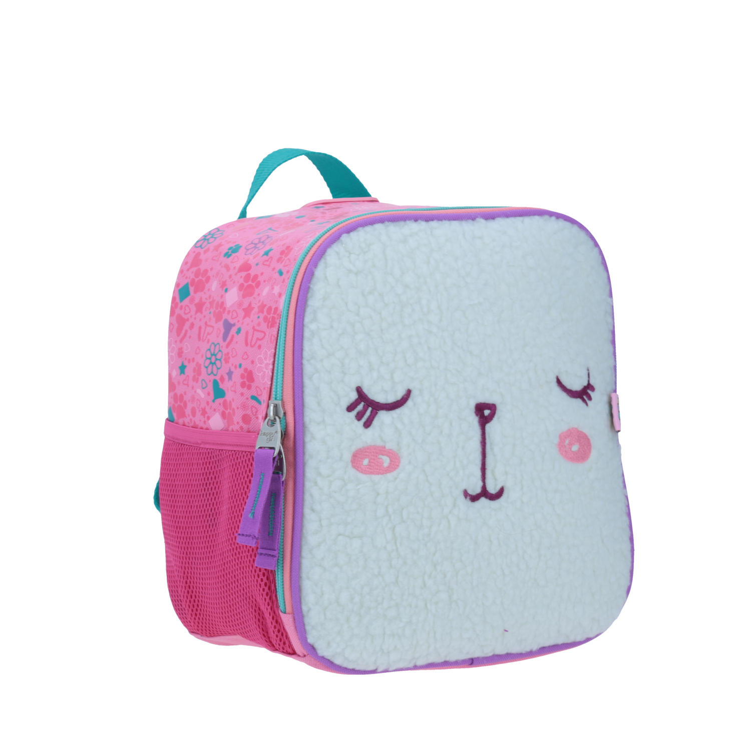 Lonchera kinder térmica Happy Girl gris para niña - Durabilidad y diversión 4