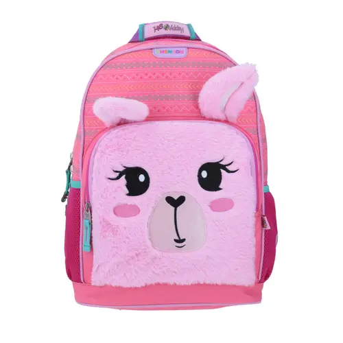 Mochila escolar para niña Happy Girl by Chenson color rosa con porta tablet 1