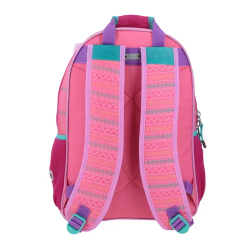 Mochila escolar para niña Happy Girl by Chenson color rosa con porta tablet 3