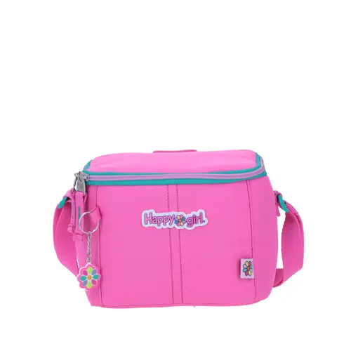 Lonchera Térmica Happy Girl Rosa Escolar Infantil Chenson