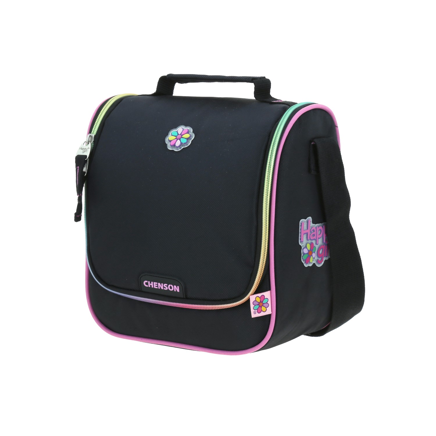 Kit Escolar Happy Girl by Chenson (Mochila + Lonchera + Lapicera) infantil 4