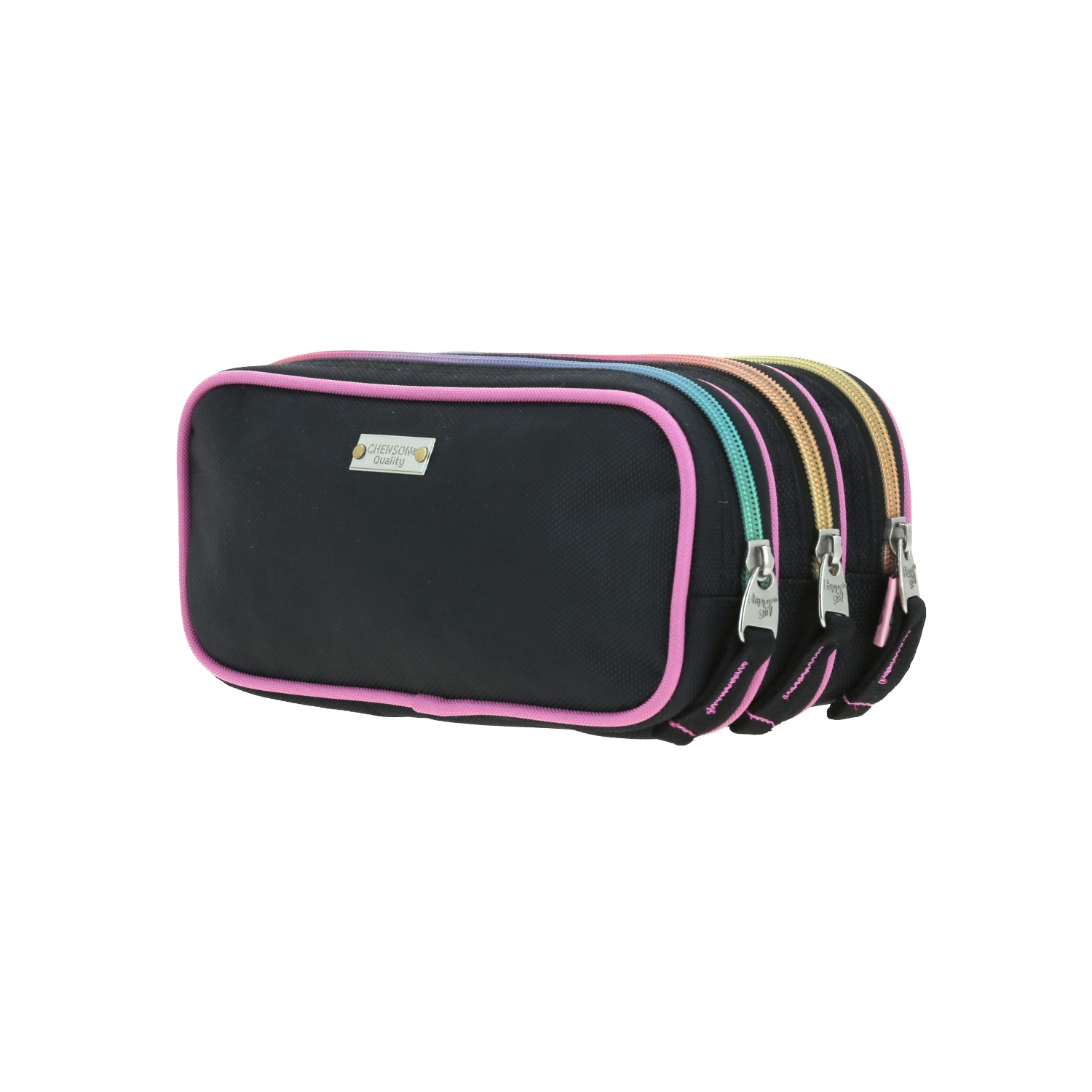 Lapicera escolar para niña Happy Girl by Chenson color negro duradera 5