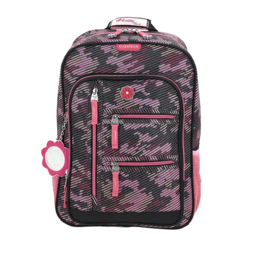 Kit Escolar Happy Girl by Chenson (Mochila + Lonchera + Lapicera) infantil