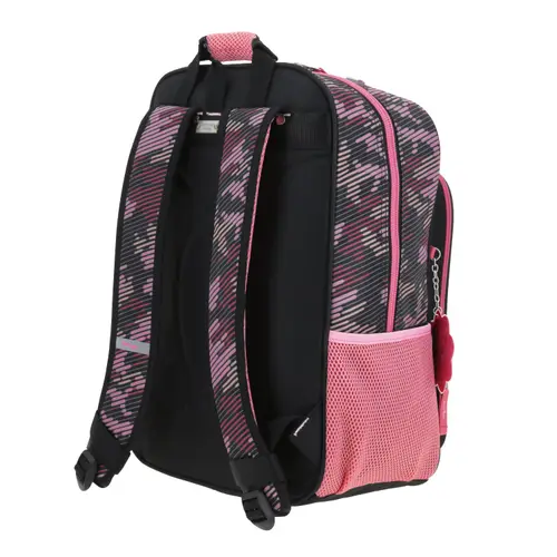 Mochila escolar para niña Happy Girl by Chenson color negro y duradera 5