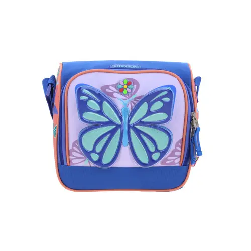 Lonchera escolar para niña Happy Girl by Chenson color azul térmica 1