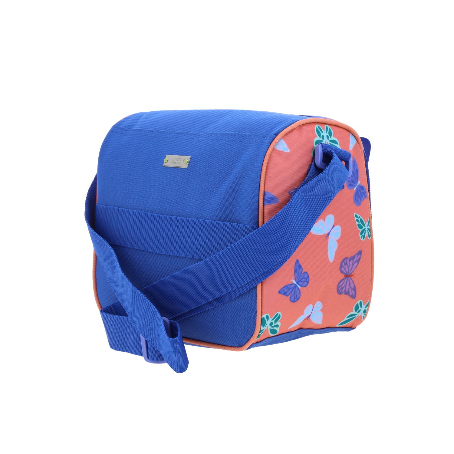 Lonchera escolar para niña Happy Girl by Chenson color azul térmica 5