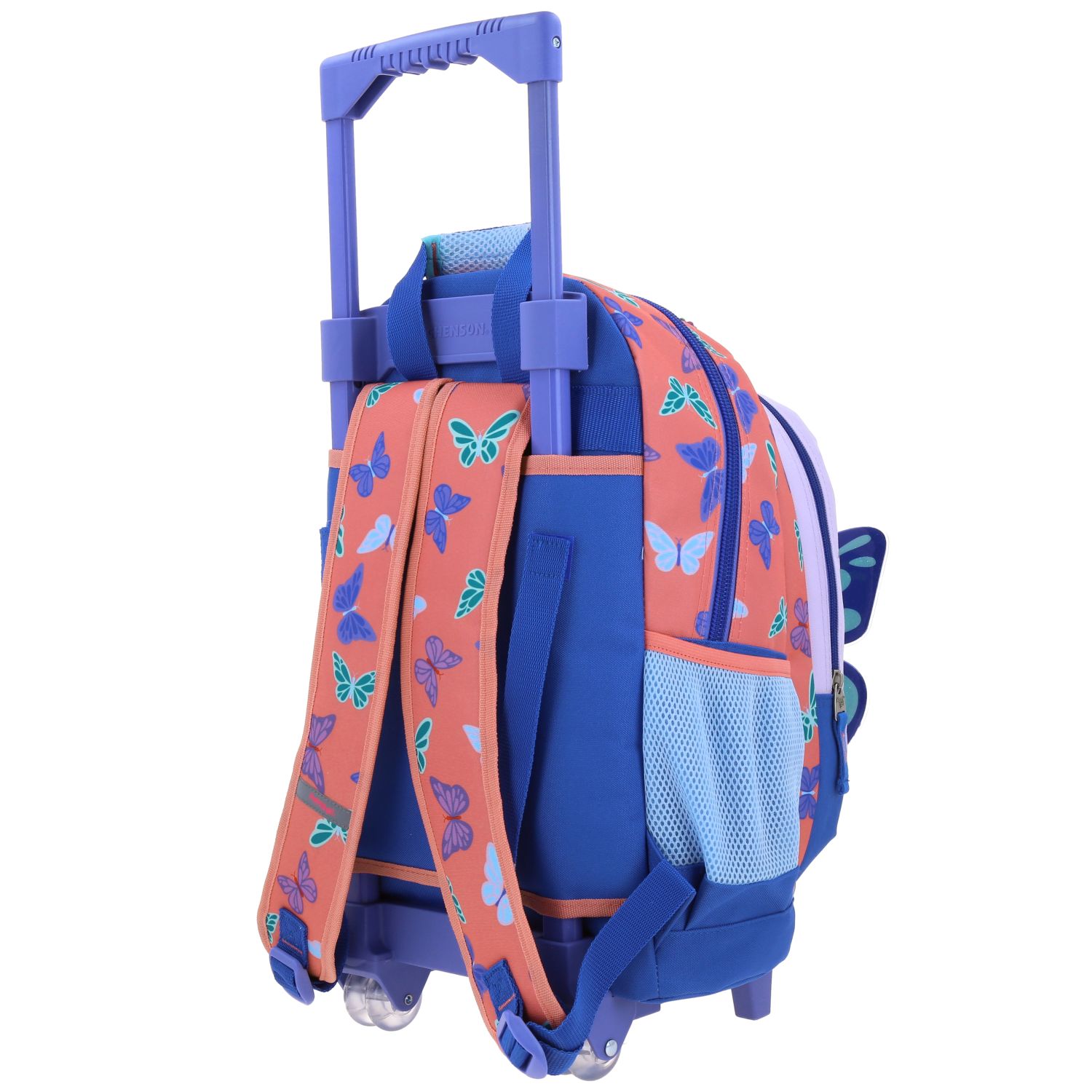Mochila con Ruedas Happy Girl Azul para Niña - Diversión y Durabilidad 5