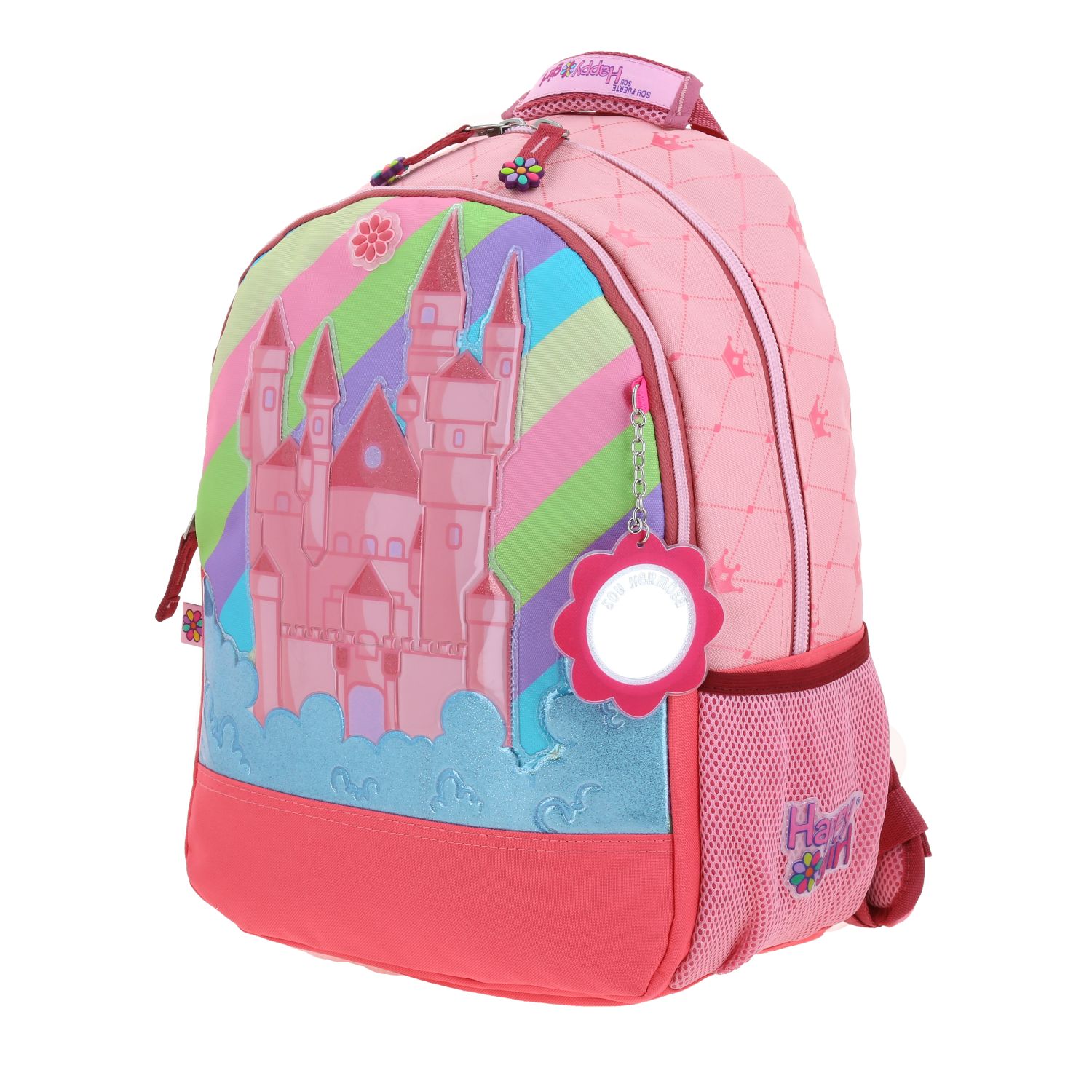 Kit Escolar Happy Girl by Chenson Mochila + Lonchera + Lapicera Infantil 2