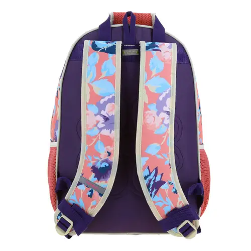 Mochila escolar para niña Happy Girl by Chenson color rosa con cierre 4