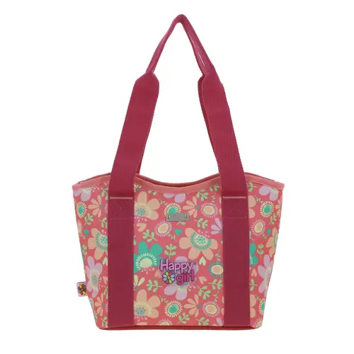 Lonchera escolar Happy Girl by Chenson rosa térmica para niña - Modelo HG66141 4