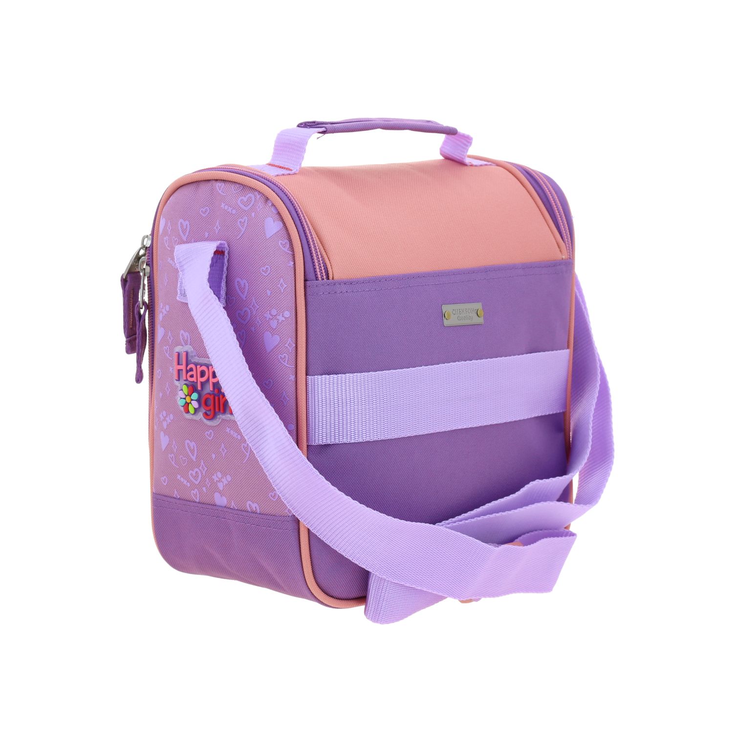 Lonchera escolar térmica Happy Girl Uva - Ideal para secundaria 3