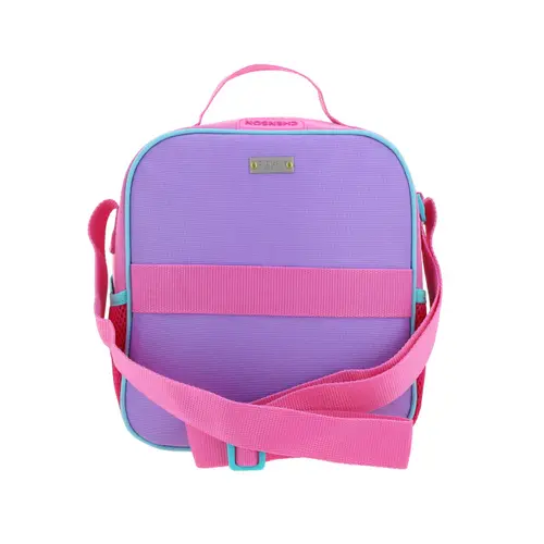 Lonchera escolar térmica Happy Girl Rosa para niña - Durabilidad y diversión - Modelo HG66214 4