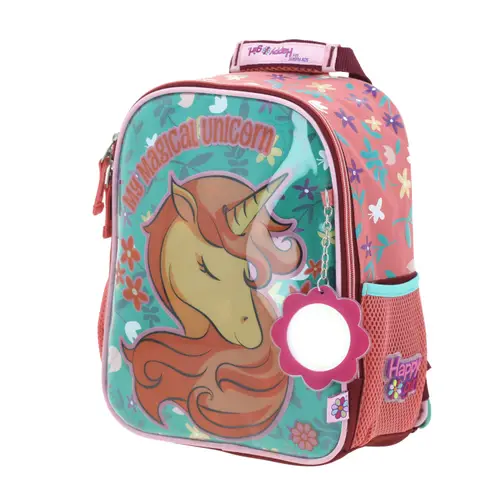 Mochila escolar para niña Happy Girl by Chenson Rosa con amplio compartimento - Modelo HG66239 2
