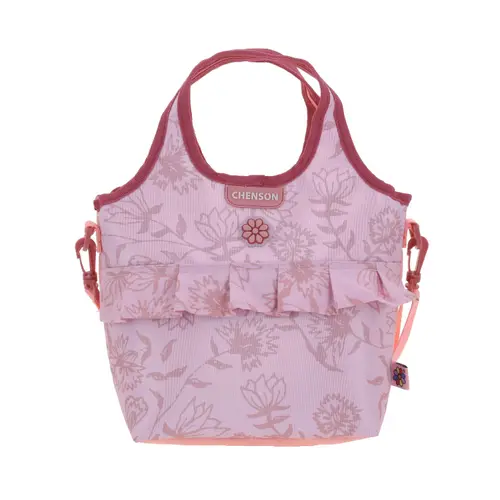Kit Escolar Happy Girl by Chenson Lonchera + Lapicera Rosa Infantil - Modelo HG66363 1
