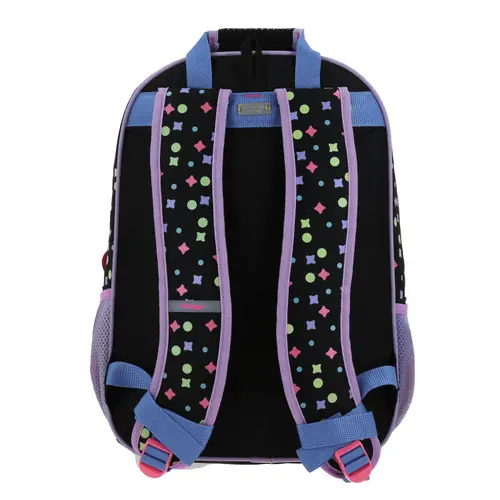 Mochila escolar para niña Happy Girl by Chenson color negro - Duradera y divertida 4