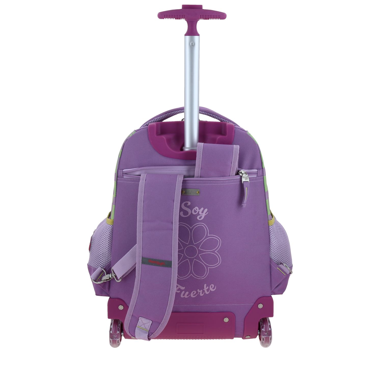 Mochila con Ruedas Happy Girl Uva para Niña - Diversión y Seguridad 4