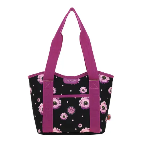 Kit Escolar Happy Girl by Chenson Mochila con Ruedas + Lonchera Negro Infantil - Modelo HG66523 3