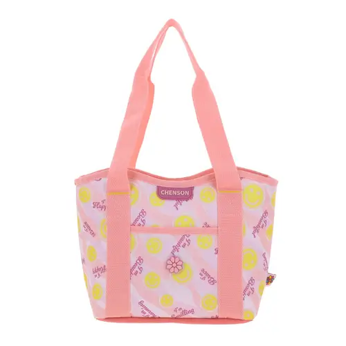 Kit Escolar Happy Girl by Chenson (Mochila + Lonchera) Rosa Infantil - Modelo HG66524 4