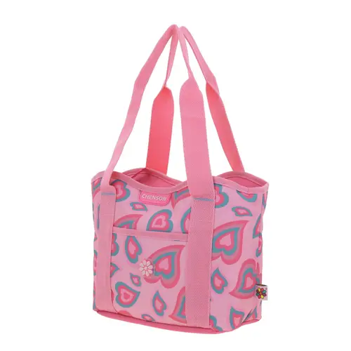 Kit Escolar Happy Girl by Chenson (Lonchera + Lapicera) Rosa Infantil - Modelo HG66529 2