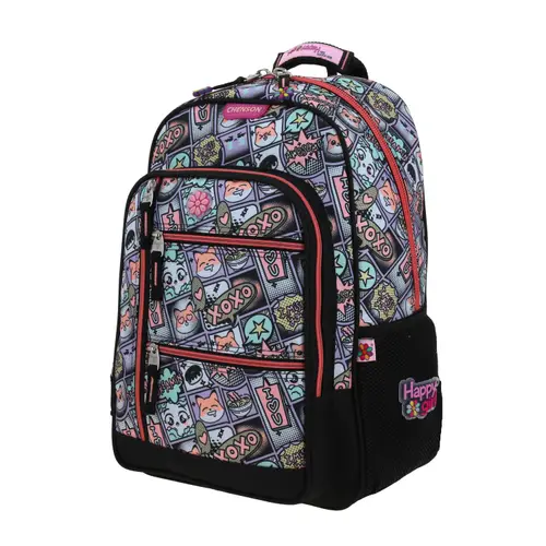 Kit Escolar Happy Girl by Chenson (Mochila + Lonchera) Uva Infantil - Modelo HG66532 2