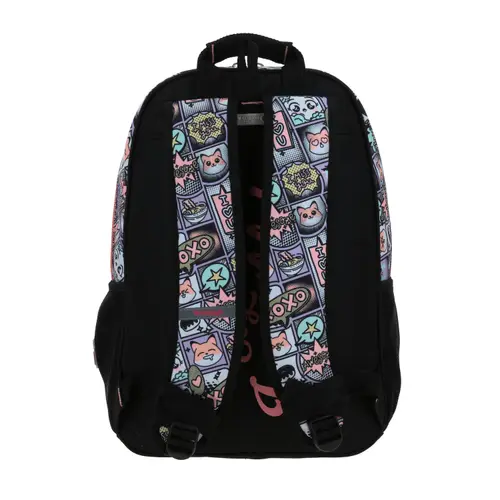 Mochila escolar para niña Happy Girl by Chenson color uva - Duradera y divertida 4