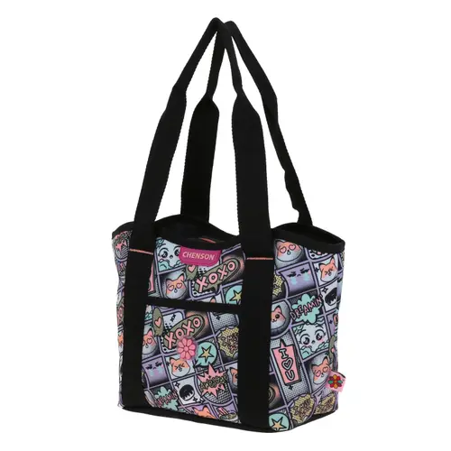 Kit Escolar Happy Girl by Chenson (Mochila con Ruedas + Lonchera) Uva Infantil - Modelo HG66535 4