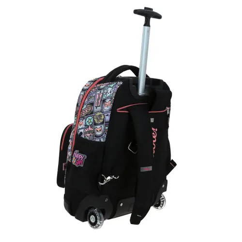 Mochila con Ruedas Happy Girl Uva para Niña | Diversión y Durabilidad 3