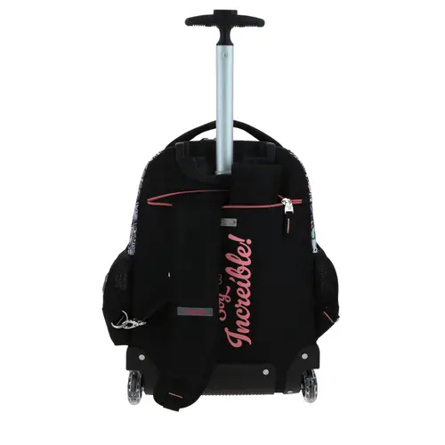 Mochila con Ruedas Happy Girl Uva para Niña | Diversión y Durabilidad 4
