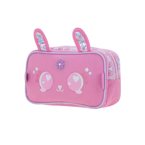 Kit Escolar Happy Girl by Chenson Mochila + Lapicera Rosa Infantil - Modelo HG66562 5