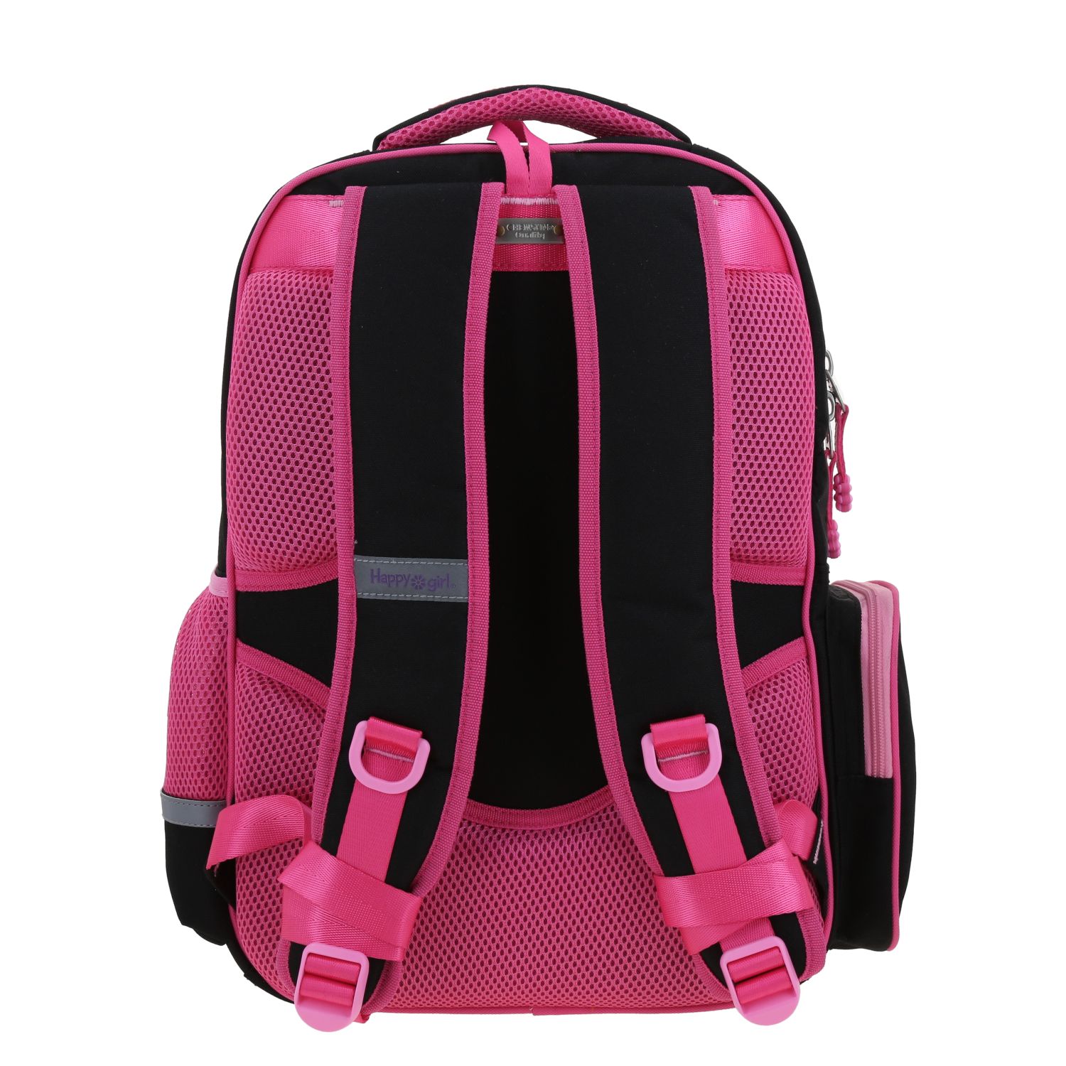 Mochila escolar para niña Happy Girl by Chenson negra con durabilidad y estilo 4