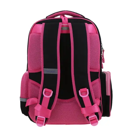 Mochila escolar para niña Happy Girl by Chenson negra con durabilidad y estilo 4
