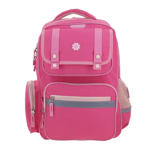 Kit Escolar Happy Girl by Chenson (Mochila + Lonchera + Lapicera) Rosa Infantil - Modelo HG70204 2