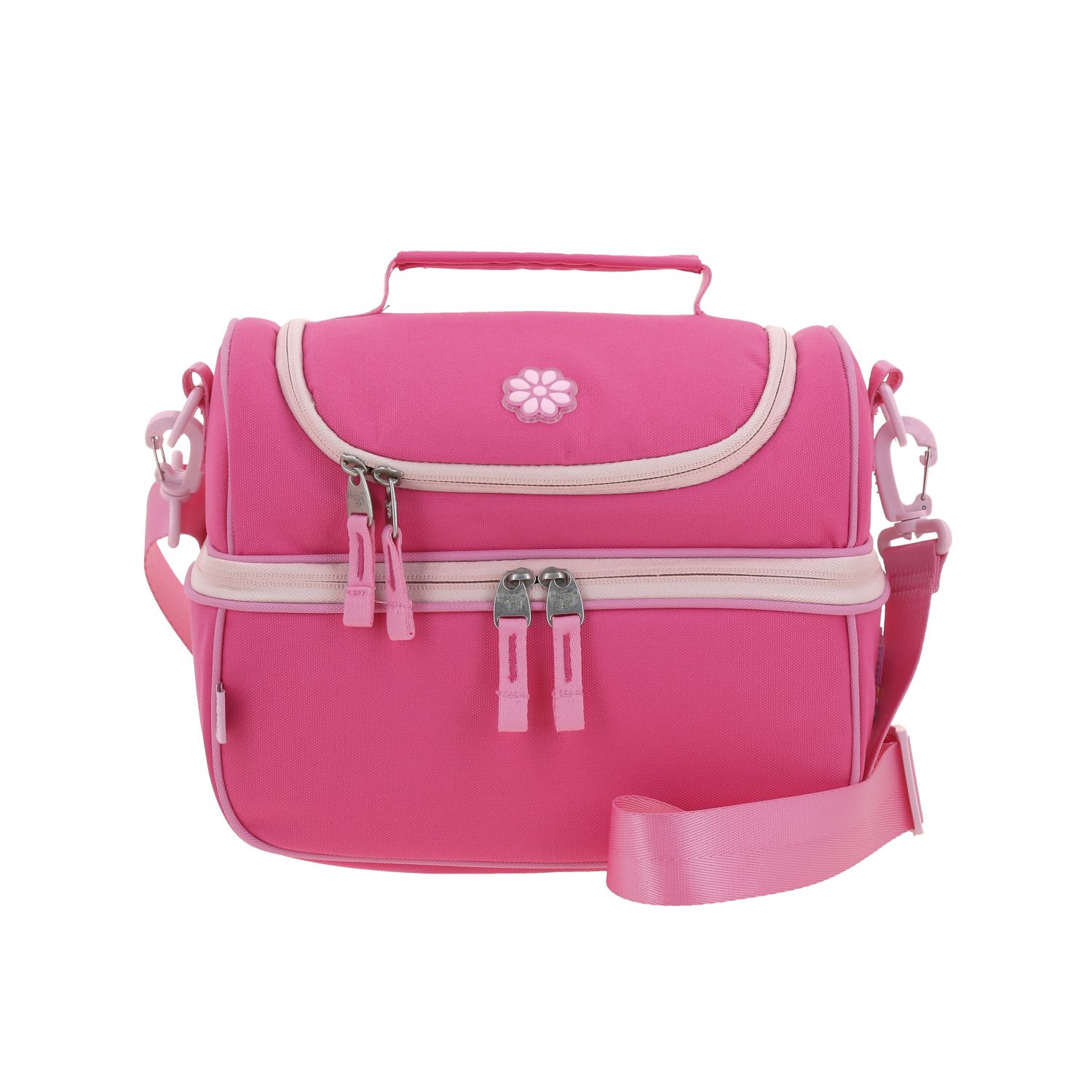 Kit Escolar Happy Girl by Chenson (Mochila + Lonchera + Lapicera) Rosa Infantil 4